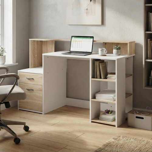 Compact shape office desk - l-shape,