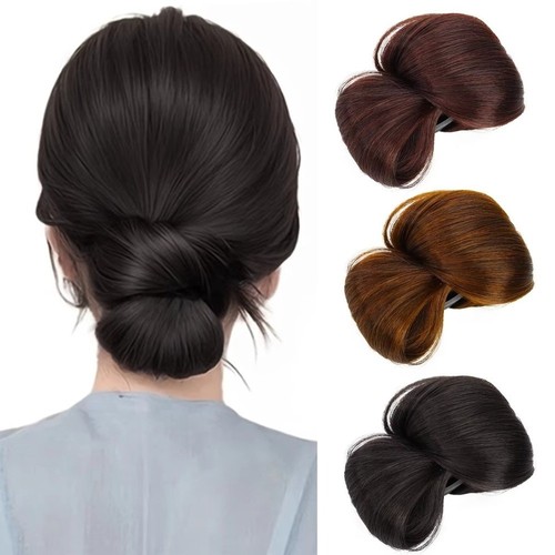 Natural look bun wig synthetic - look,