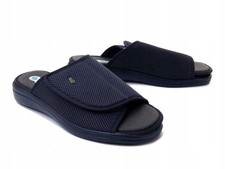 Men's Navy Slippers Size 47 -