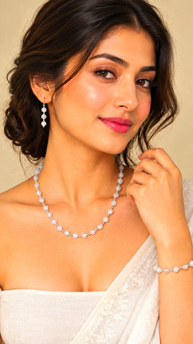 Rosary linked gemstone