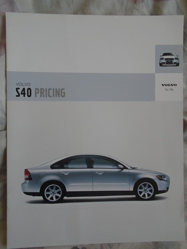 Volvo s40 price list - price,