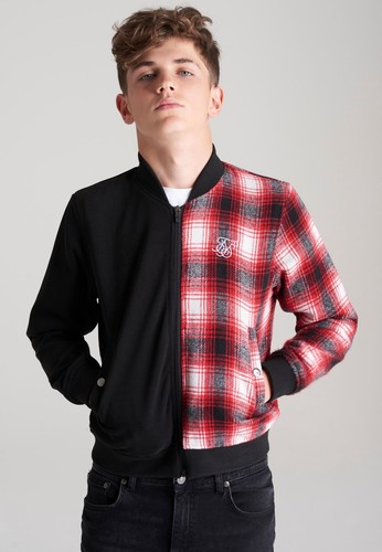 Siksilk boys black red - /, plaid