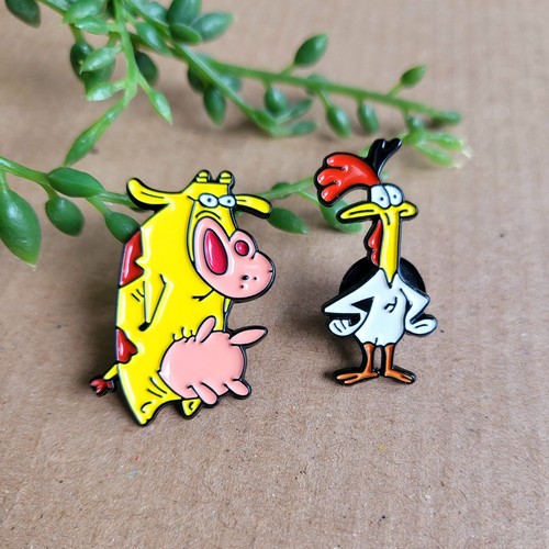 Cow and chicken - chicken, pin