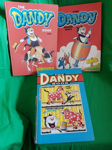 Dandy annuals 1965 - 1980,