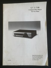 Quad 66 Compact Cd Player Service Data Manual