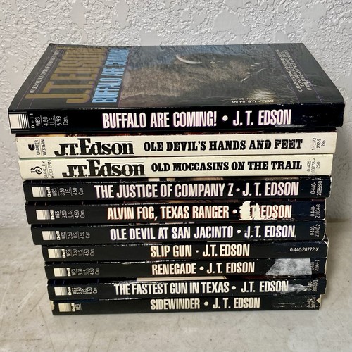 Edson book lot of 10 - edson,