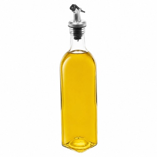 500ml clear glass oil - 500ml, &