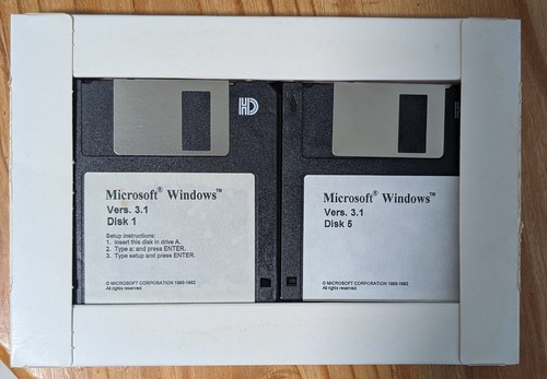 Microsoft windows 1 - windows, 3.1