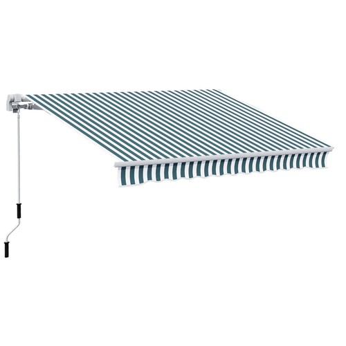 Green white 4x3m - green/white,