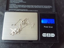 925 silver 17" link chain
