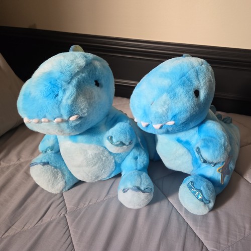 New with tags blue dinosaur - with,