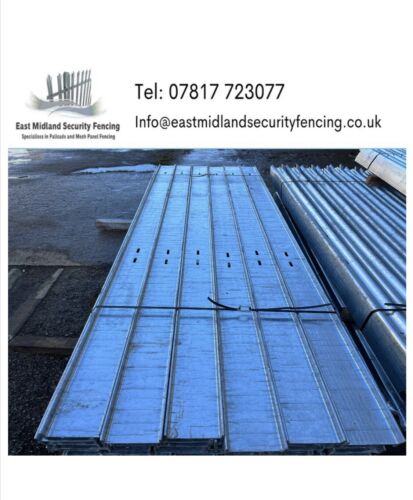 Steel palisade security - steel,