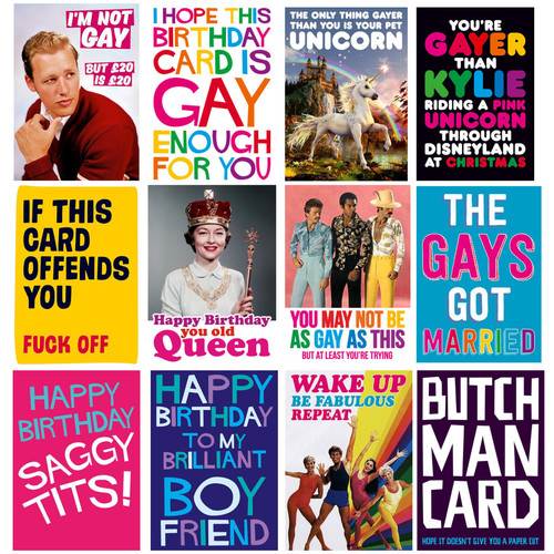 Funny gay birthday greeting - birthday,