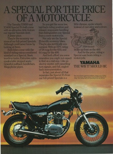 1981 yamaha xs650 xs400 - 1981,