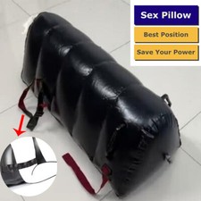 Split Leg Sex Cushion BDSM Inflatable Sex Sofa with Cuffs Bed Furniture Bondage