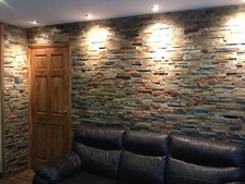 Splitface Multicolour Slate Mosaic sample ( approx 10 x 10 cm off-cut)