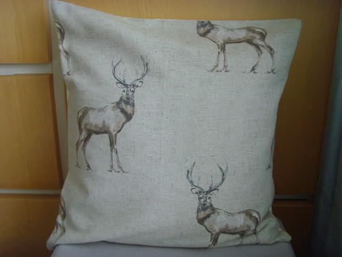 Made beige stag deer cotton - beige,