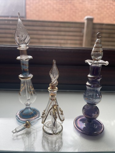 Egyptian perfume bottles - egyptian, x