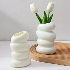 Flower Vase Plastic Spiral