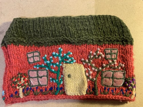 Vintage knitted woollen - vintage,