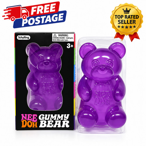 Gummy bear squishy sensory - bear,