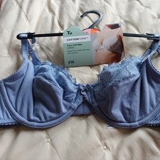 Bra  Tu size 36A blue with