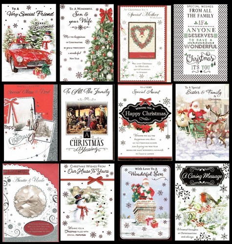 Christmas card friends - card,