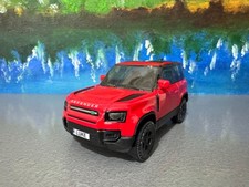 Red 1:43 Land Rover Range 90