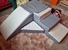 Grey And White Soft Play Set