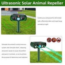 Ultrasonic Solar Animal
