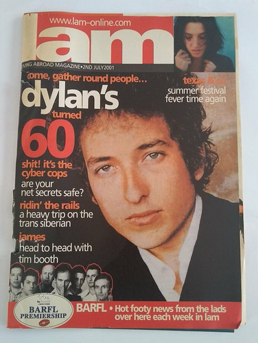 Bob dylan magazine living - magazine,