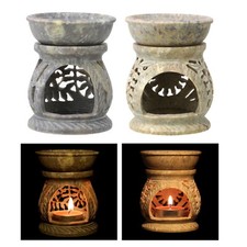 Oil Burner Soapstone Warmer
