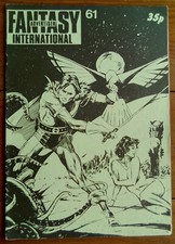 FANTASY ADVERTISER INTERNATIONAL 61, COLIN CAMPBELL, UK FANZINE, APRIL 1977, FN-