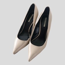 ZARA Nude/Ivory Leather Court