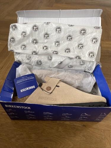 Birkenstock boston suede clogs - birkenstock,