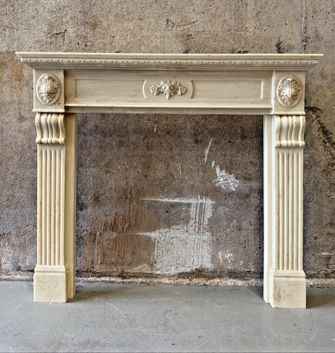 Vintage marble effect fire - vintage,