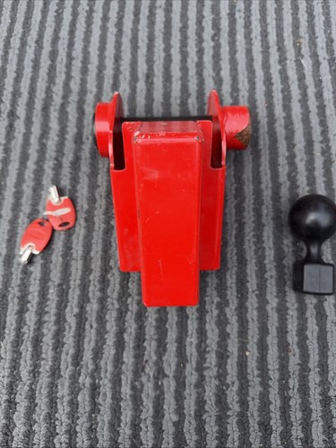 Bulldog caravan hitch lock - bulldog,