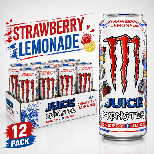Monster juice strawberry - monster,