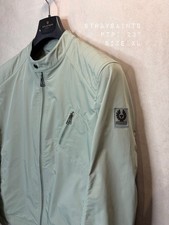 Belstaff V Racer Laurel Green Jacket Men’s Size XL UK 42