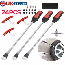 24x Tyre Levers Spoon Set Heavy Duty Car Bike Motorcycle Tire Changing Tool Kit