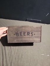 Wood Beer Bottle Crate