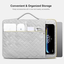 Lacdo 360 Protective Laptop Sleeve Case for 15 inch New MacBook Air M4 A3241 Etc