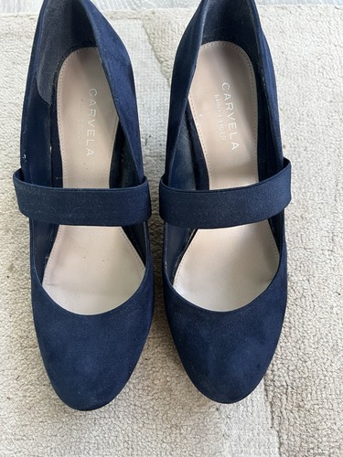 Carvela kurt geiger navy - navy, mary