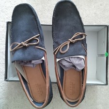 BNIB BURTON Blue Suede men's