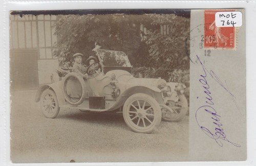 Terrot motor car with driver - motor,