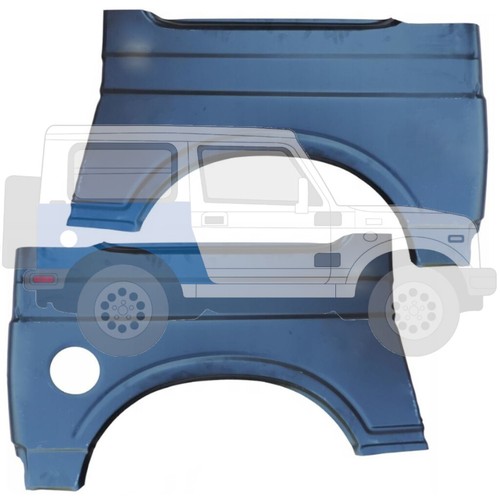 Suzuki samurai 1988 2004 rear - samurai, 1988-2004