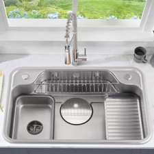 Large Single Bowl Stainless