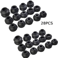 28Pcs Ball Joint Boot Suspension/ Steering Dust Cover Track Tie Rod/ Linkage Kit