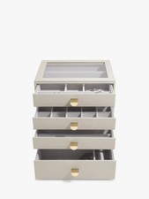 Stackers glass lid drawer - glass,