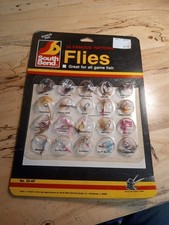 Fly Fishing Flies South Bend 20 Vintage Flies